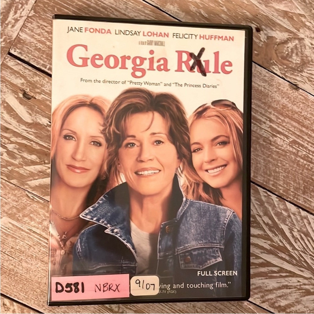 3/$15 u pick dvds📀or 1 for $9~ Georgia Rule